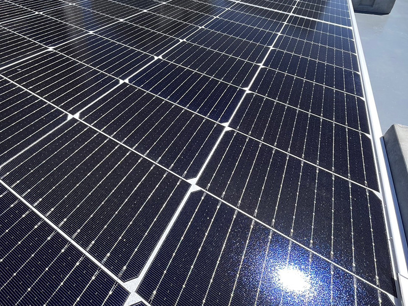 太陽光発電装置を設置しました